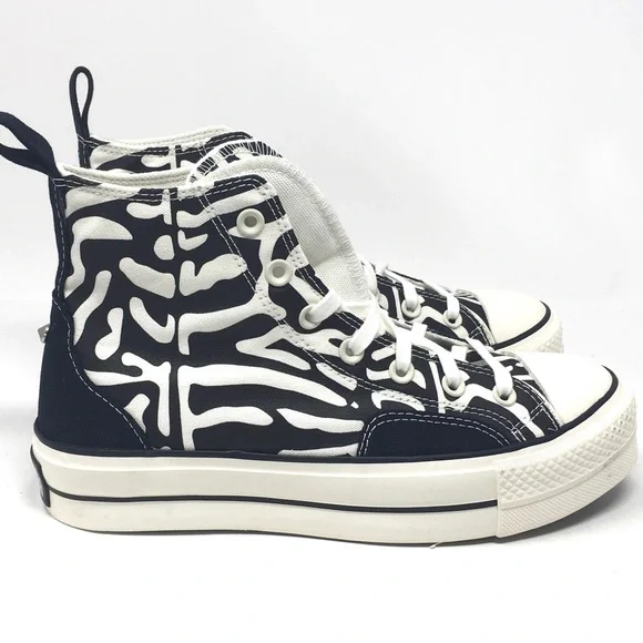 Converse Chuck Taylor All Star High Top Women's Black Egret Sneaker, NIB - Picture 4 of 12